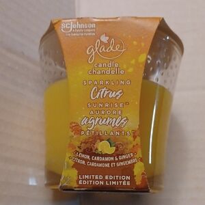 $4 Add-on New Glade Sparkling Citrus Sunrise Candle